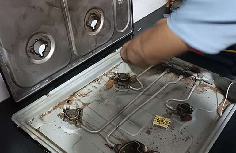 Gas Cooking Range Repair and Service